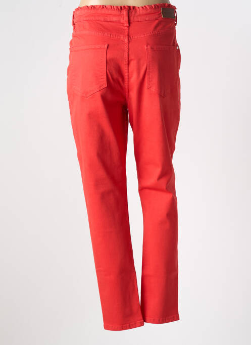 Pantalon slim rouge C'EST BEAU LA VIE femme