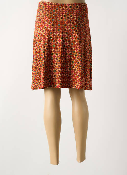 Jupe courte marron KING LOUIE pour femme