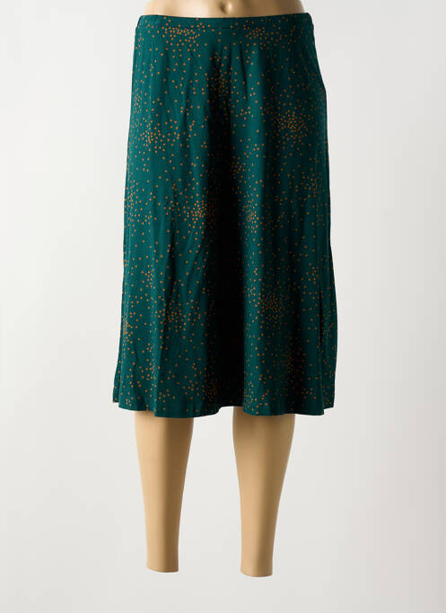Jupe mi-longue vert KING LOUIE pour femme