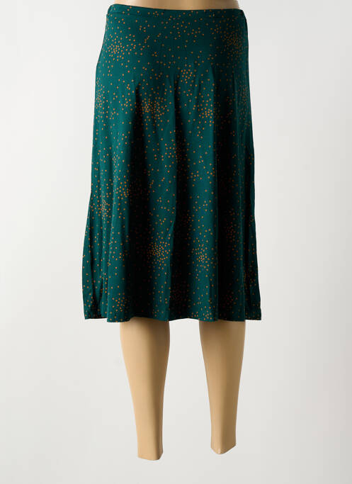 Jupe mi-longue vert KING LOUIE pour femme