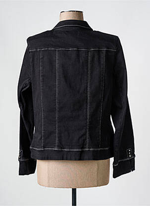 Veste casual coupe droite noir CHRISTINE LAURE femme