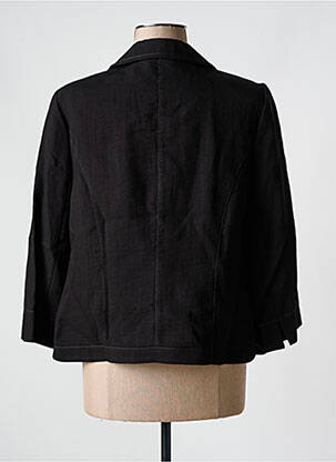 Veste casual coupe droite noir CHRISTINE LAURE femme