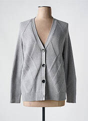 Gilet manches longues gris CHRISTINE LAURE pour femme seconde vue