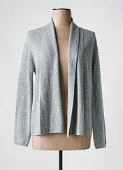 Gilet manches longues gris CHRISTINE LAURE pour femme seconde vue