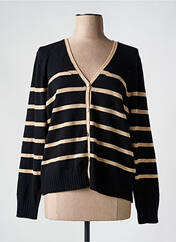 Gilet manches longues noir CHRISTINE LAURE pour femme seconde vue