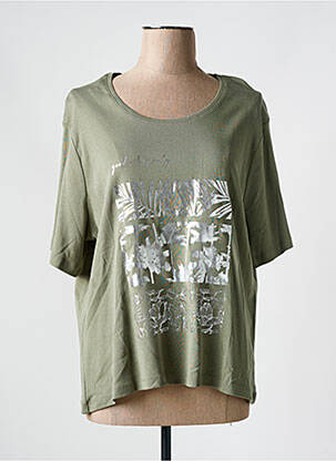 Débardeur vert CHRISTINE LAURE pour femme