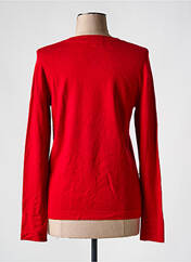 Pull rouge CHRISTINE LAURE pour femme seconde vue