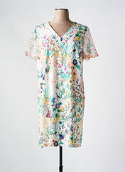 Robe mi-longue blanc CHRISTINE LAURE pour femme seconde vue