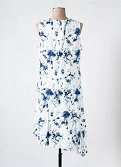 Robe mi-longue bleu CHRISTINE LAURE pour femme seconde vue