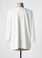 Top blanc CHRISTINE LAURE pour femme seconde vue