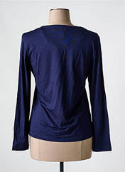 Top bleu CHRISTINE LAURE pour femme seconde vue