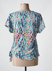 Top bleu CHRISTINE LAURE pour femme seconde vue