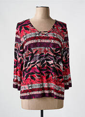 Top rouge CHRISTINE LAURE pour femme seconde vue