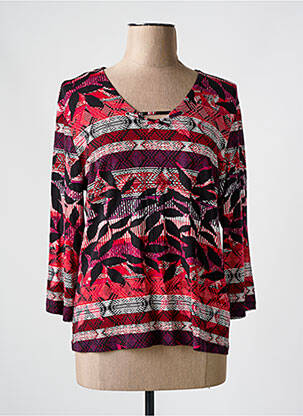 Top rouge CHRISTINE LAURE pour femme