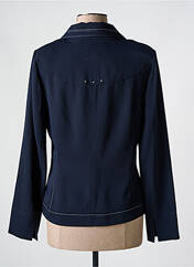 Veste casual bleu CHRISTINE LAURE pour femme seconde vue
