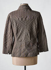 Veste casual marron CHRISTINE LAURE pour femme seconde vue