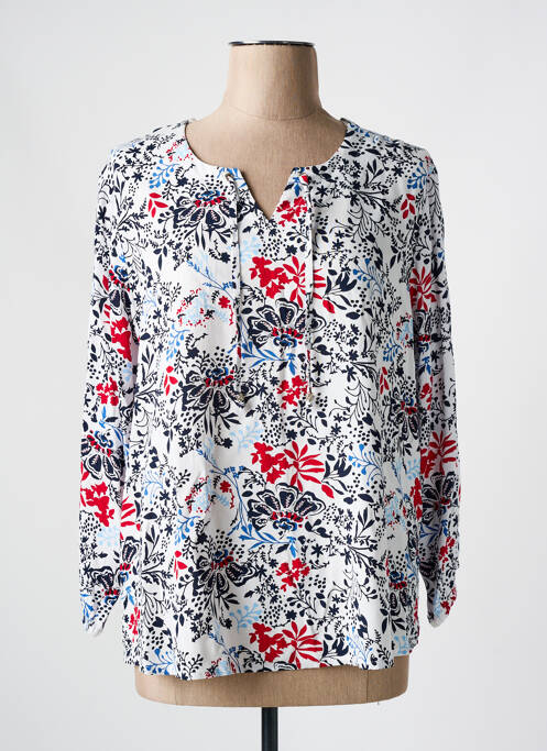 Blouse blanc CHRISTINE LAURE pour femme