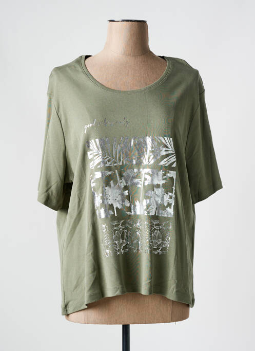 Débardeur vert CHRISTINE LAURE pour femme