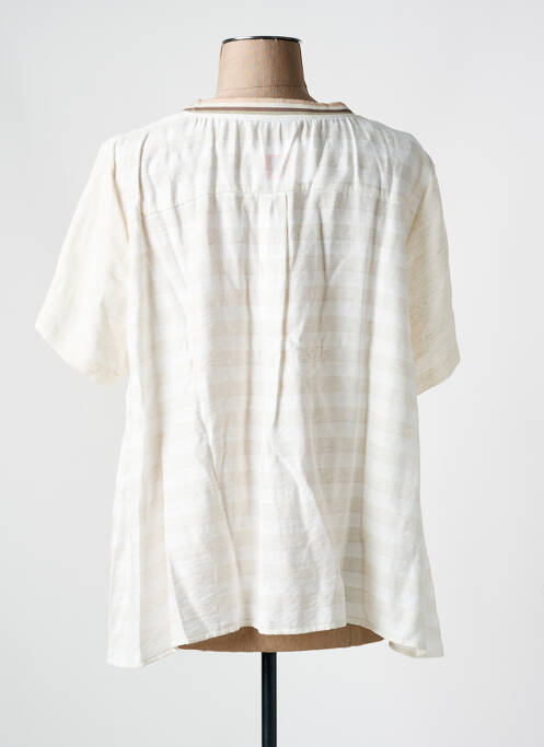 T-shirt blanc CHRISTINE LAURE pour femme