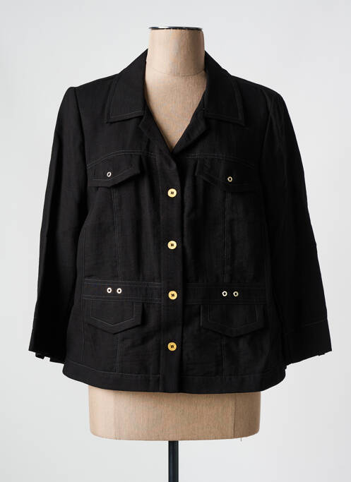 Veste casual noir CHRISTINE LAURE pour femme