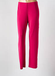 Pantalon slim taille élastique taille normale rose GUY DUBOUIS femme