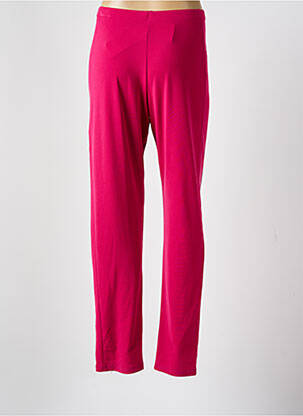 Pantalon slim taille élastique taille normale rose GUY DUBOUIS femme