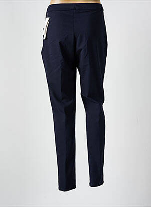 Pantalon slim taille élastique taille normale bleu GUY DUBOUIS femme