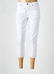 Pantacourt blanc GUY DUBOUIS pour femme seconde vue