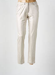 Pantalon 7/8 argent GUY DUBOUIS pour femme seconde vue