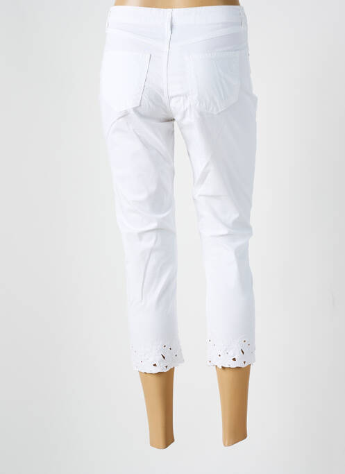 Pantacourt blanc GUY DUBOUIS pour femme