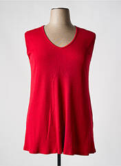 Débardeur rouge JEAN MARC PHILIPPE pour femme seconde vue