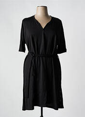 Robe mi-longue noir FRANCK ANNA pour femme seconde vue