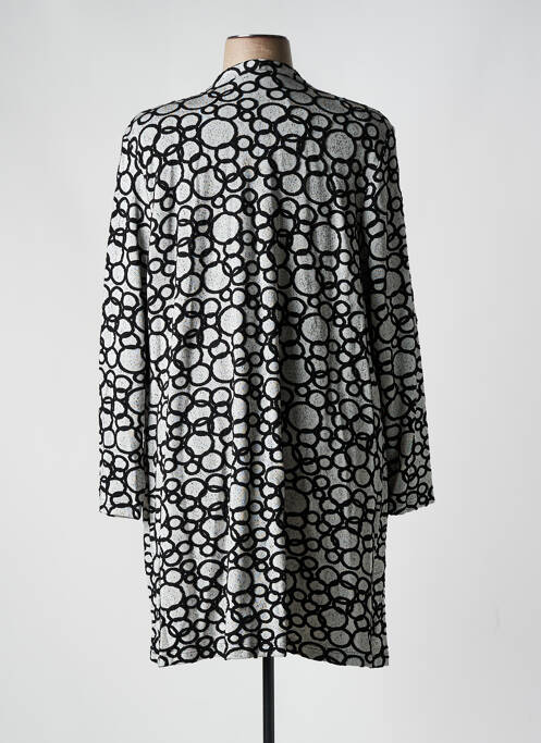 Gilet manches longues gris MONA LISA pour femme