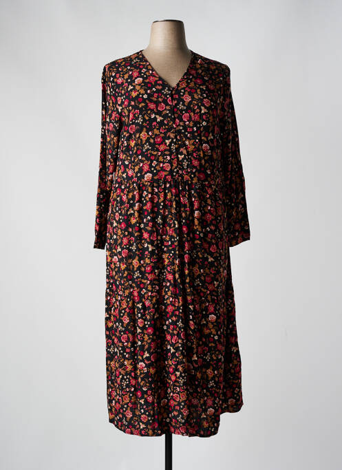 Robe longue noir CISO pour femme