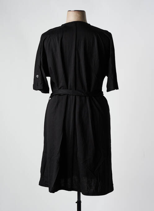 Robe mi-longue noir FRANCK ANNA pour femme