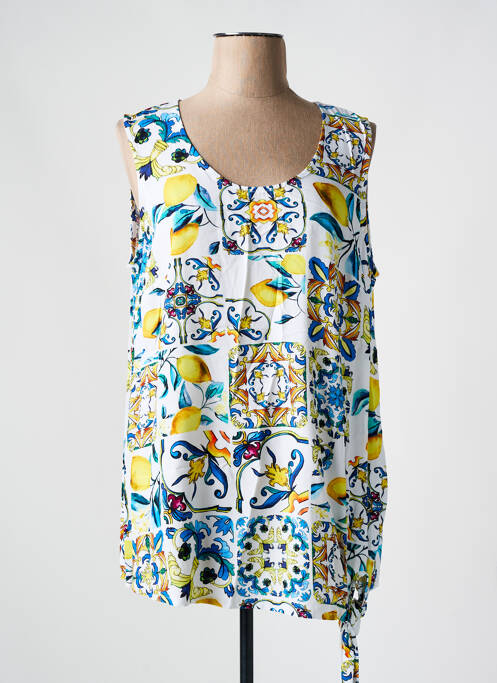 Top blanc SEE YOU pour femme