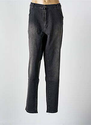 Jeans coupe slim poches gris NO SECRET femme