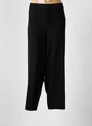 Pantalon droit taille élastique noir CISO femme