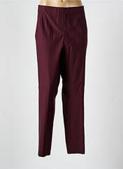 Pantalon droit rouge ADELINA BY SCHEITER pour femme seconde vue