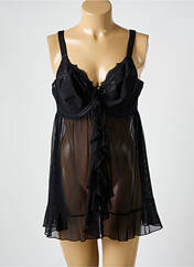 Top/Caraco noir ELOMI pour femme seconde vue