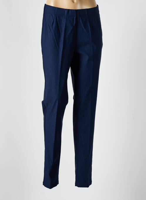 Pantalon droit bleu CISO pour femme
