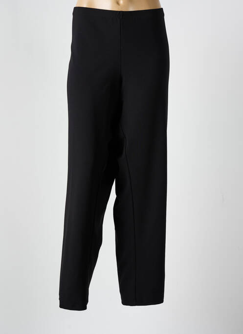 Pantalon droit noir FRANCE RIVOIRE pour femme