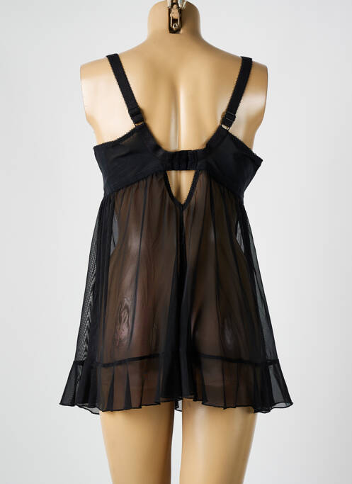 Top/Caraco noir ELOMI femme