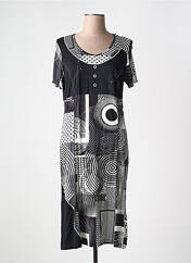 Robe mi-longue noir GUY DUBOUIS pour femme seconde vue