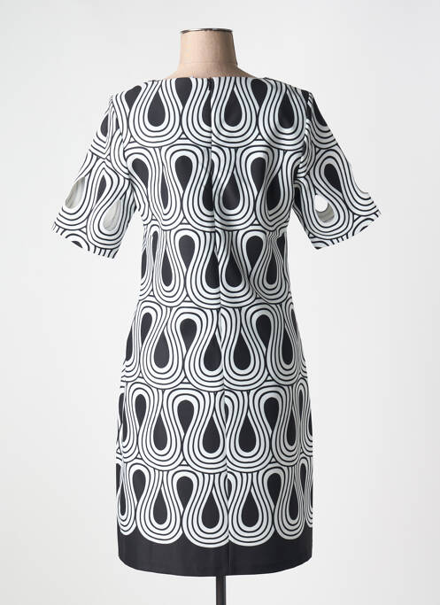 Robe mi-longue noir GUY DUBOUIS pour femme