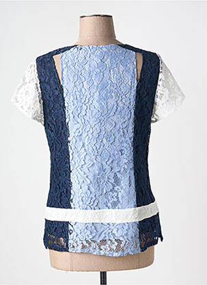 Top manches courtes manches courtes bleu MERI & ESCA femme
