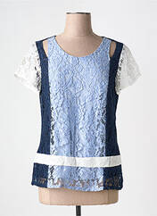 Top bleu MERI & ESCA pour femme seconde vue