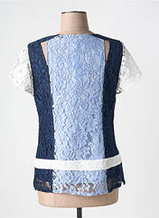 Top bleu MERI & ESCA pour femme seconde vue