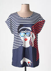 T-shirt bleu GUY DUBOUIS pour femme seconde vue