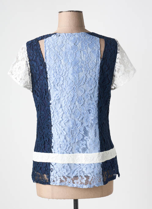 Top bleu MERI & ESCA pour femme